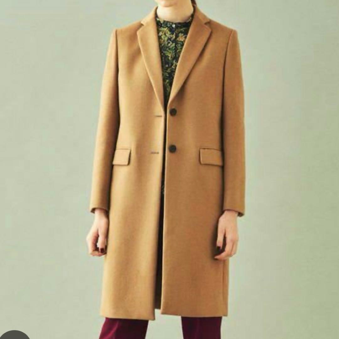 【超稀少】Tomorrowland キャメルヘア100％ チェスターコート 46