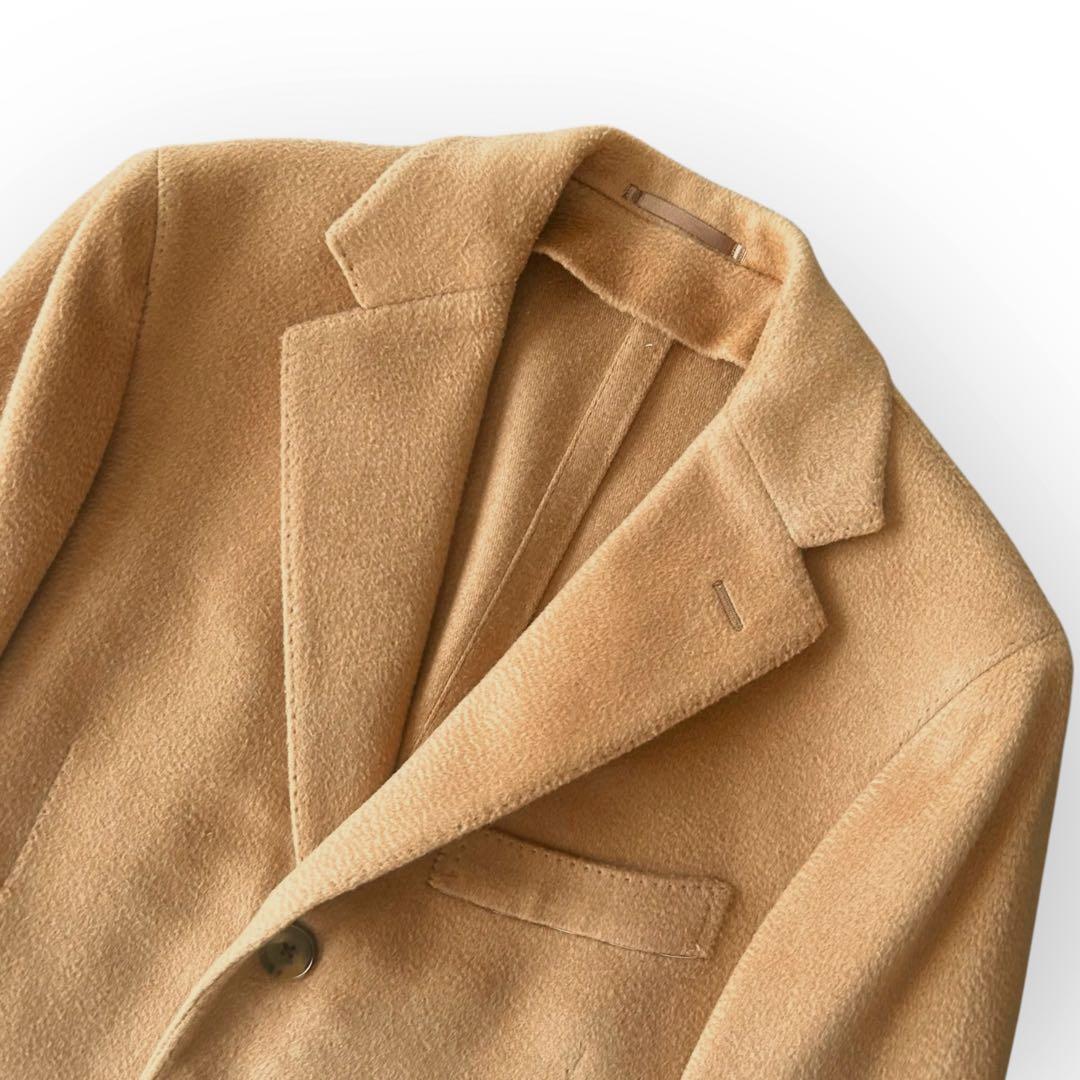 【超稀少】Tomorrowland キャメルヘア100％ チェスターコート 46