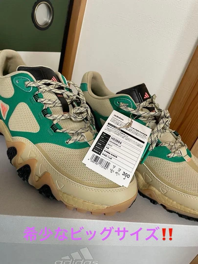 adidas アディクロス　ゴルフシューズ30cm