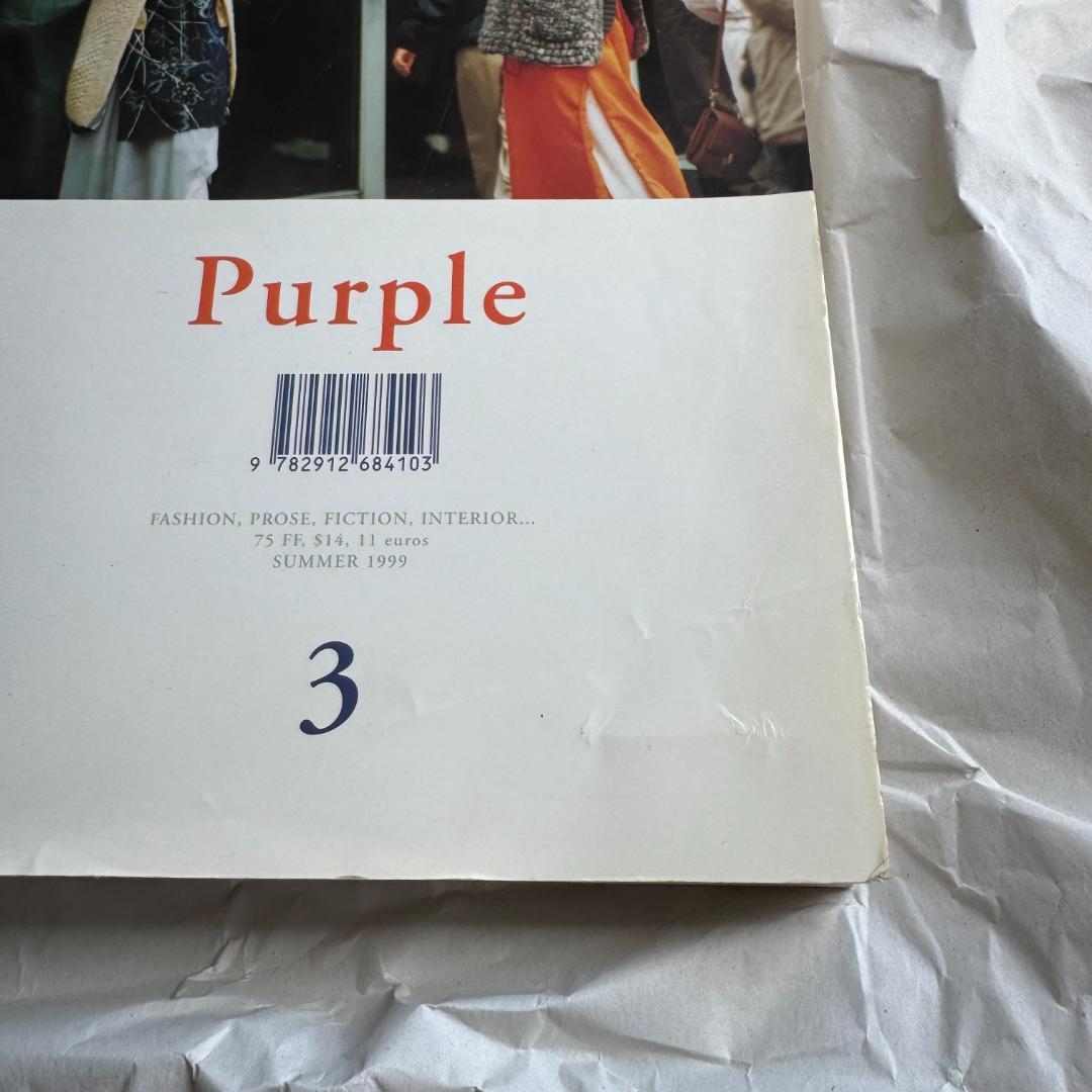purple number 3 summer 1999 パープル 雑誌