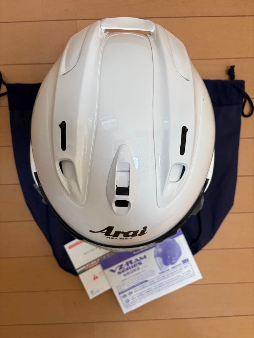 アライVZ-RAM グラスホワイト57-58cm Mサイズ