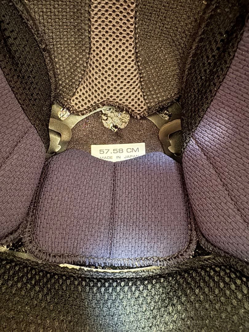 アライVZ-RAM グラスホワイト57-58cm Mサイズ