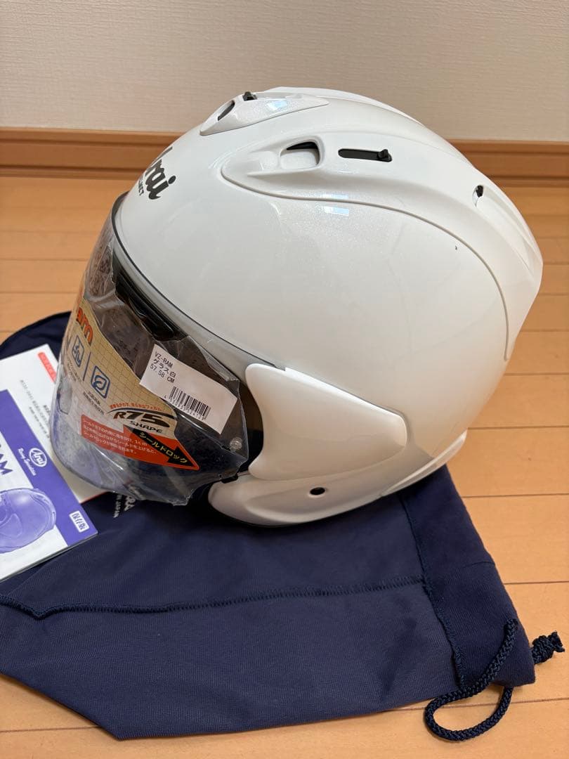 アライVZ-RAM グラスホワイト57-58cm Mサイズ