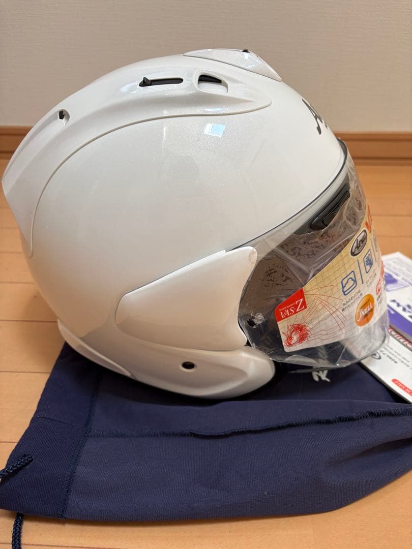 アライVZ-RAM グラスホワイト57-58cm Mサイズ