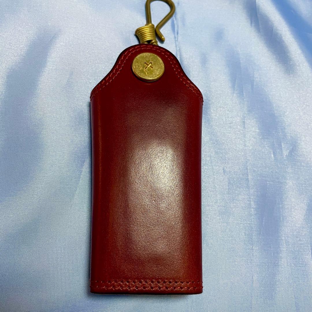 CORBOコルボ キーケース SLATE 8LC-9376 レディッシュブラウン