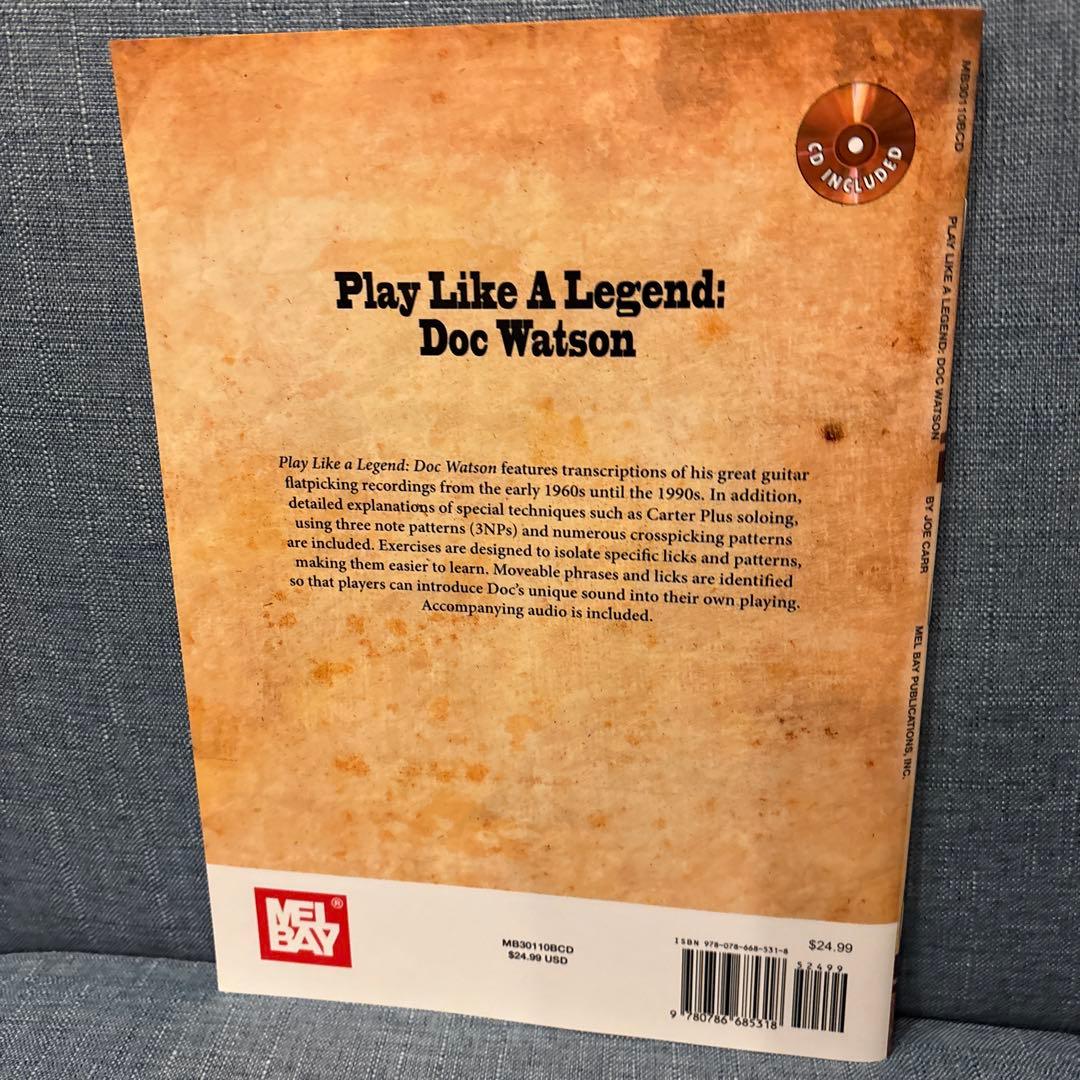 アート・デザイン・音楽 Play Like A Legend: Doc Watson