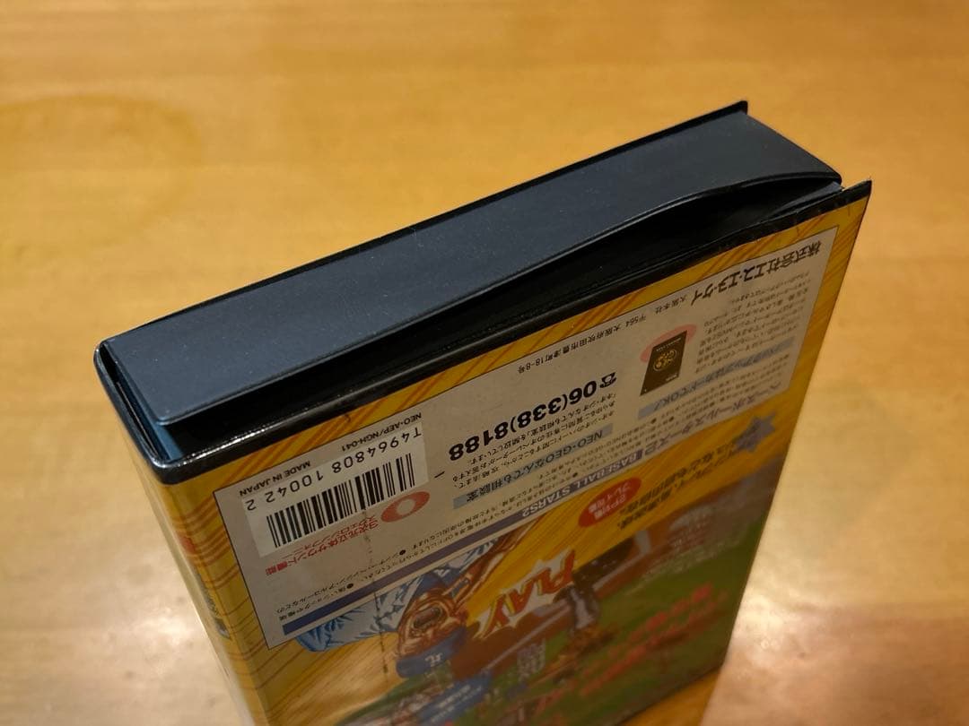 ネオジオカセット　ベースボールスターズ