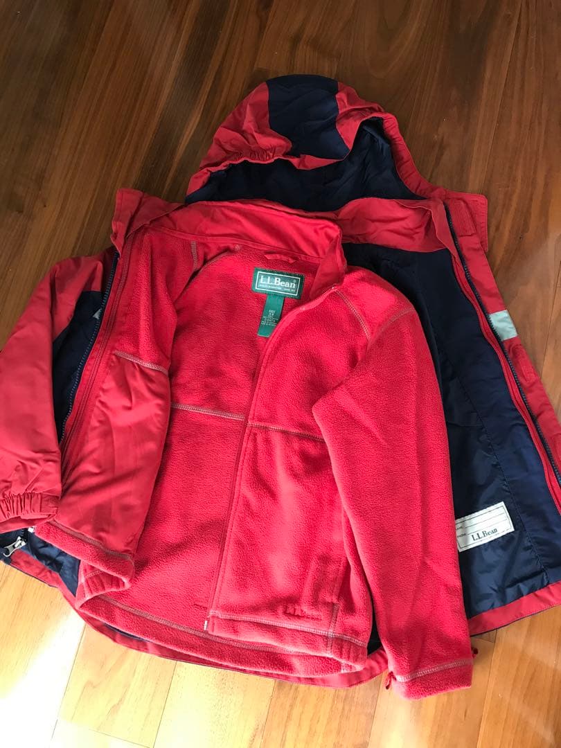 L.L.Bean キッズ 3-way スキーウェア上下
