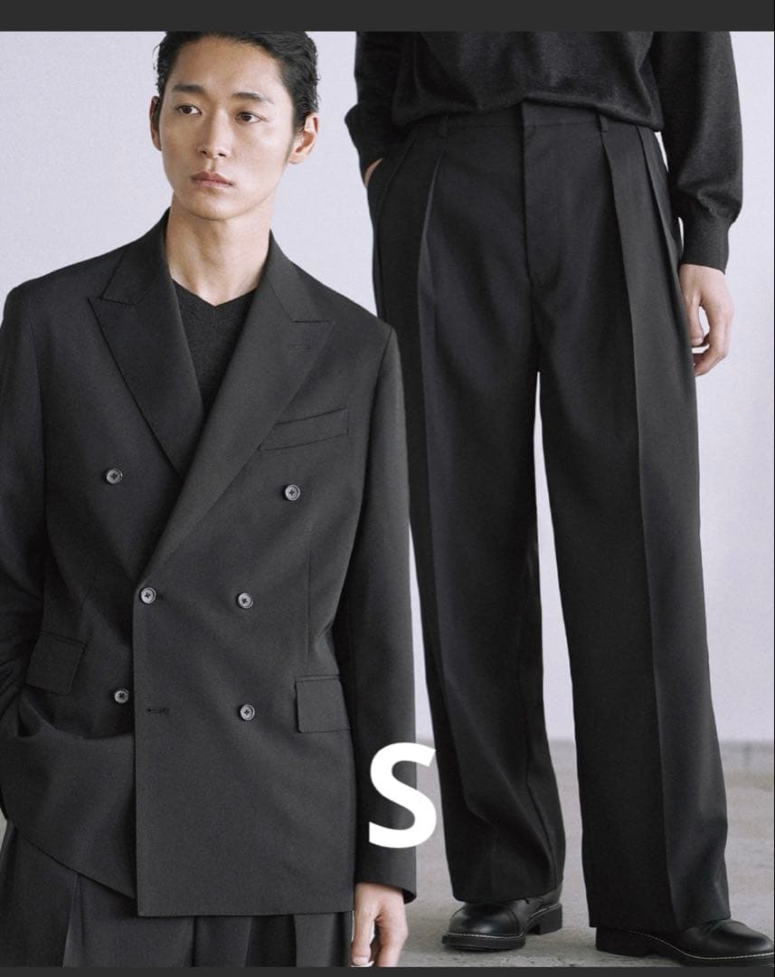 WYM LIDNM　HIGH TWIST PE DOUBLE SUIT Sサイズ