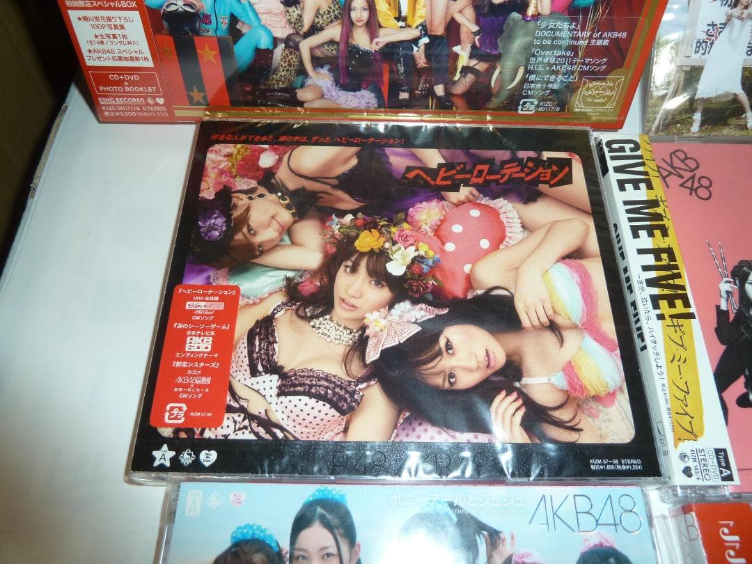 AKB48 CDアルバム　5種8点