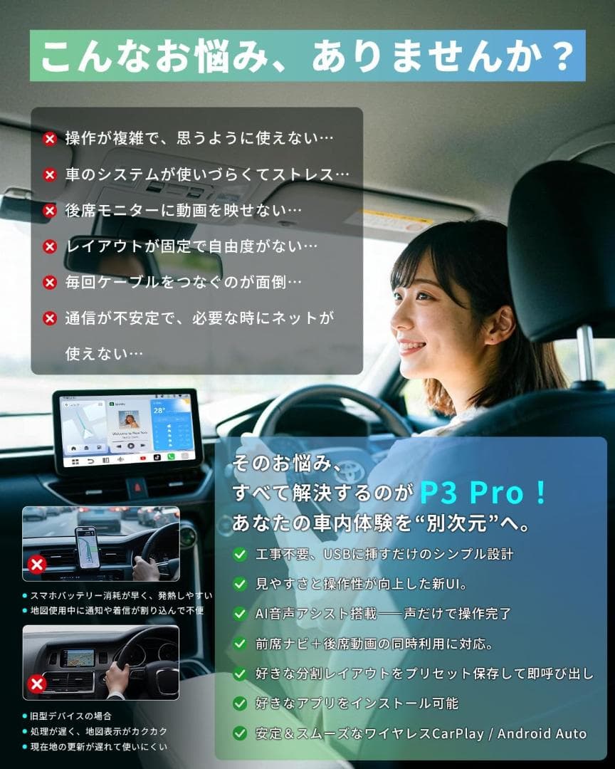 Ottocast オットキャスト OttoAibox P3 Pro
