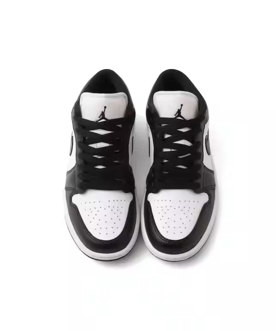 靴 23cm Nike W Air Jordan 1 Low White/Black