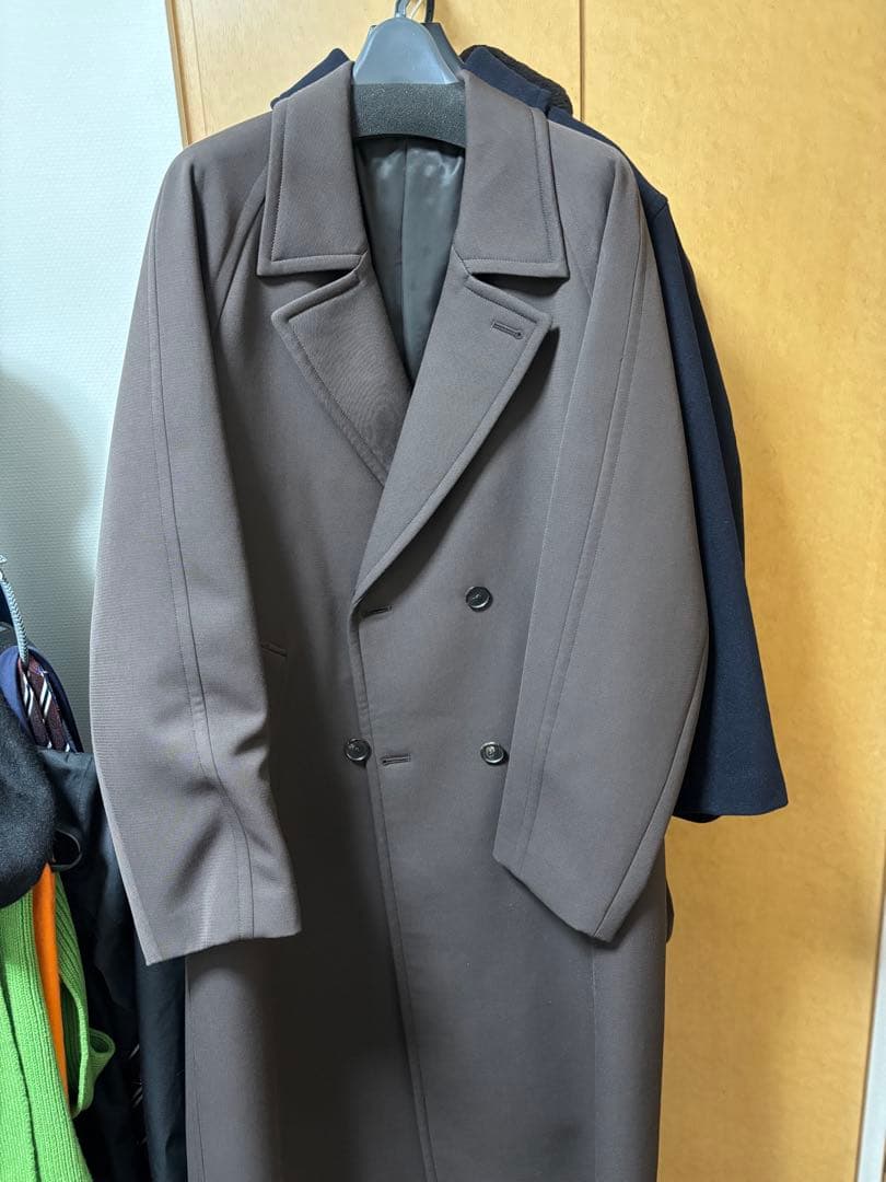 AURALEE TWISTED DOUBLE CLOTH COAT サイズ4