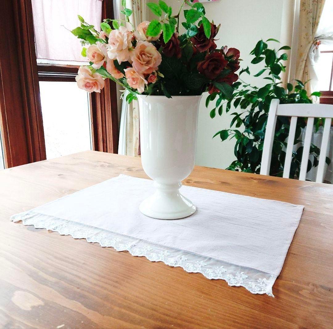 花子♡ダスティピンクコットン♪クッションカバー2枚&パソコンカバー1枚