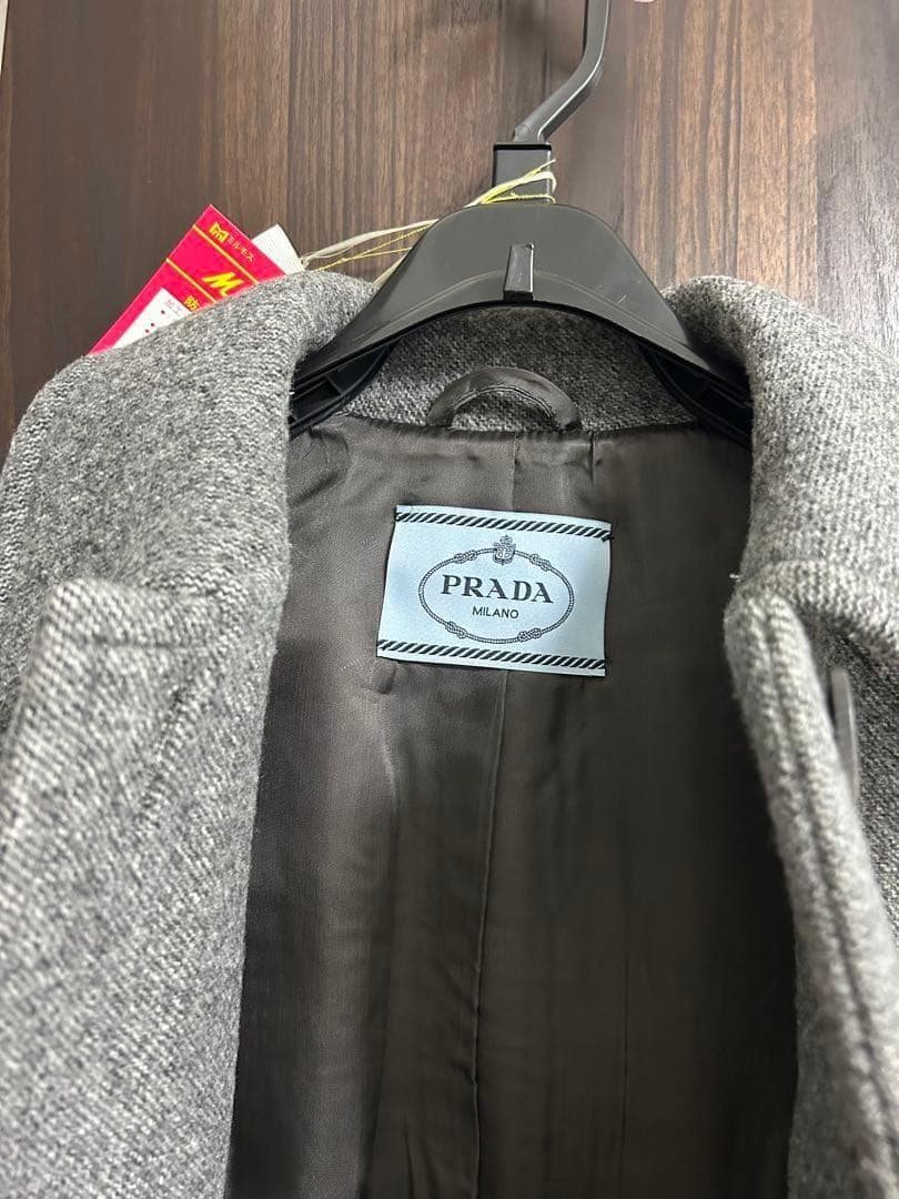 プラダ ウール コート サイズ 38