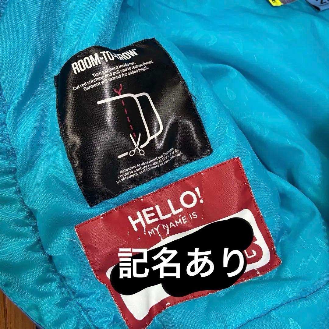 BURTON 2着セット　子供用 スノーボードウェア ドラえもん