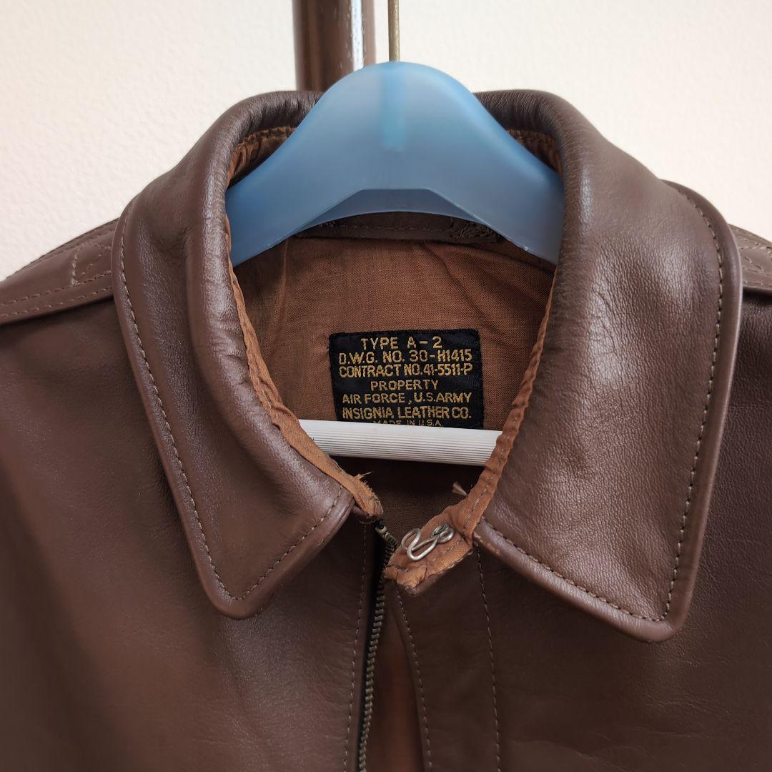 インシグニアレザー　A-2　ホースハイドジャケット