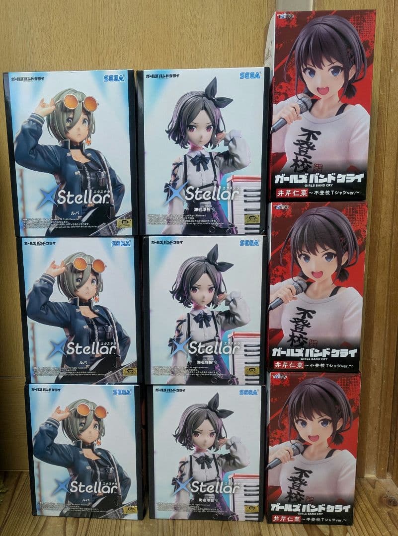 ガールズバンドクライ　フィギュア　まとめ売り　9点