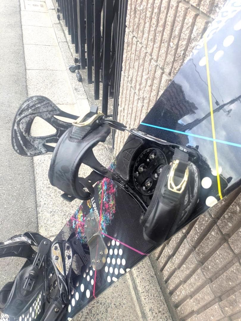 イエローバス スノーボードINCREASE バィンディング付き 150cm