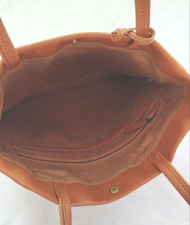 【最終価格】未使用 genten ゴートベーシック トートバッグ チャ