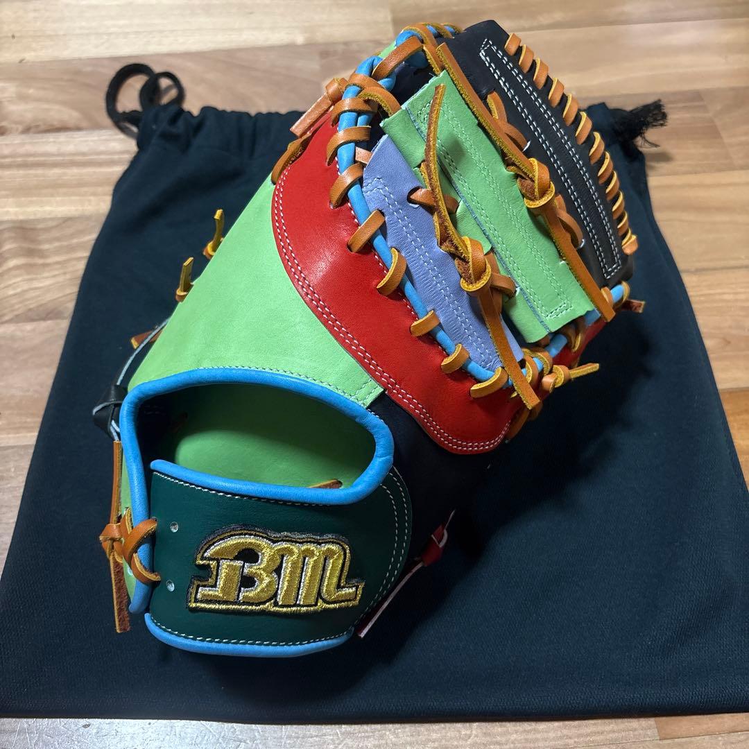 ベースマン端材軟式ファーストミット右投用