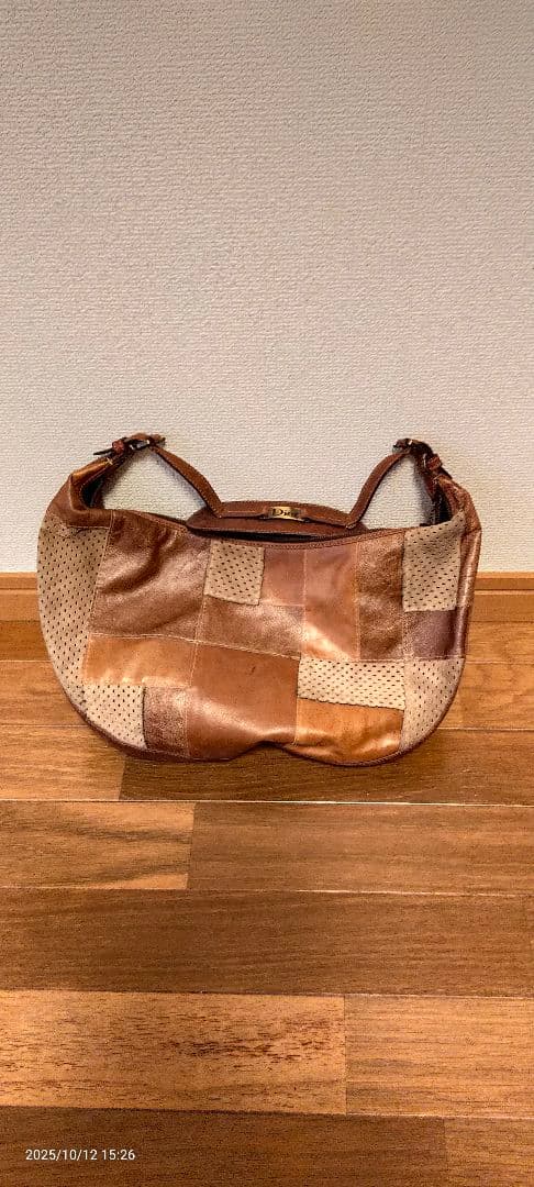 Dior パッチワークショルダーバッグ