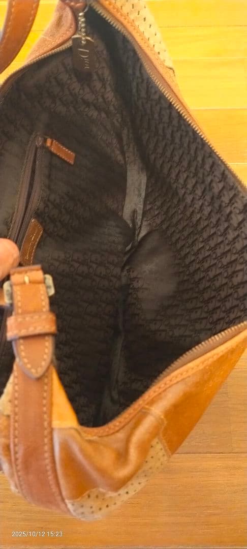 Dior パッチワークショルダーバッグ