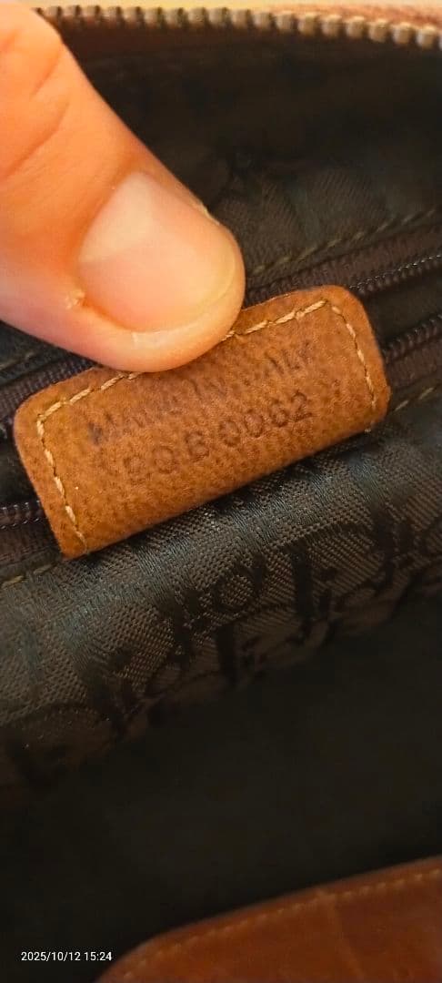 Dior パッチワークショルダーバッグ