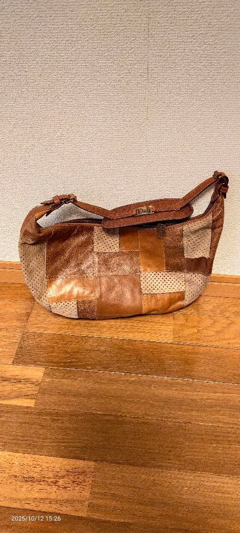 Dior パッチワークショルダーバッグ