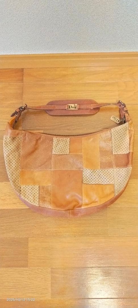 Dior パッチワークショルダーバッグ