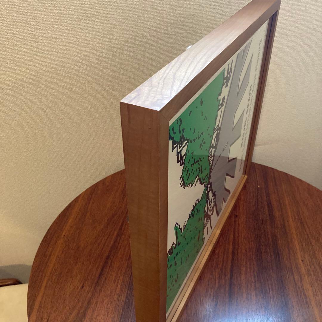 送料込　NAIJEL GRAPH シルクスクリーン　額装　ナイジェルグラフ