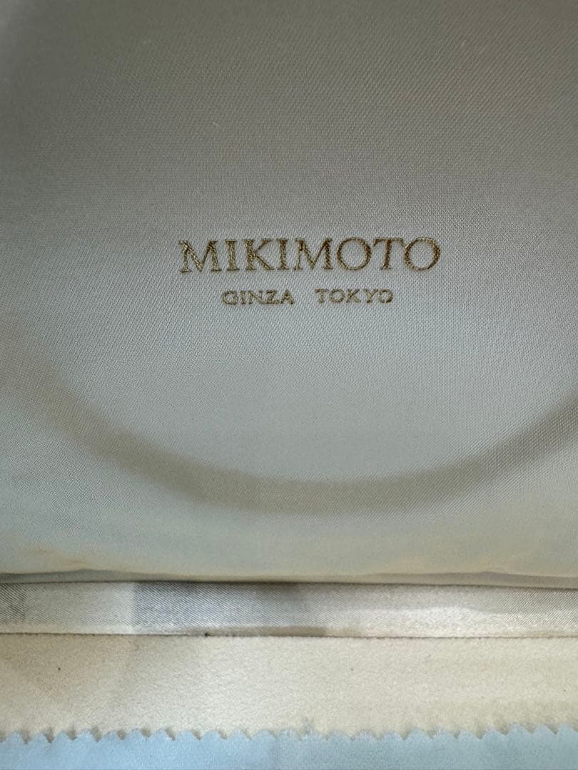 ミキモト　真珠　パール　ネックレス　SIL　Mチャーム付き　6.5m～7.0m