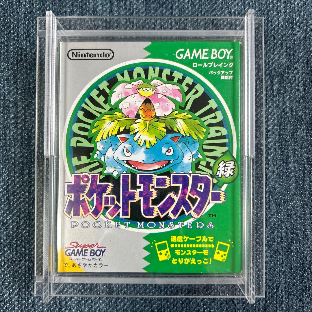 新品未開封　ポケットモンスター緑　ゲームボーイソフト　ポケモン希少　フシギバナ