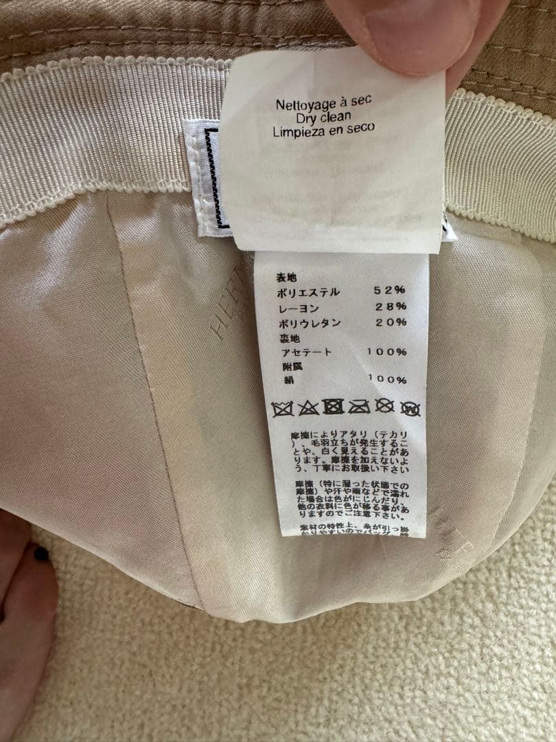 エルメス　帽子　レディース