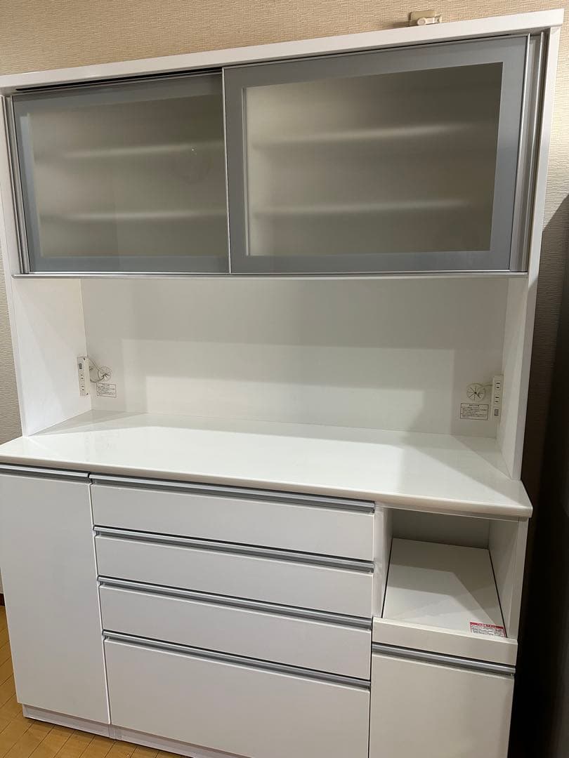 ニトリ　食器棚　QC PASSED 150cm幅