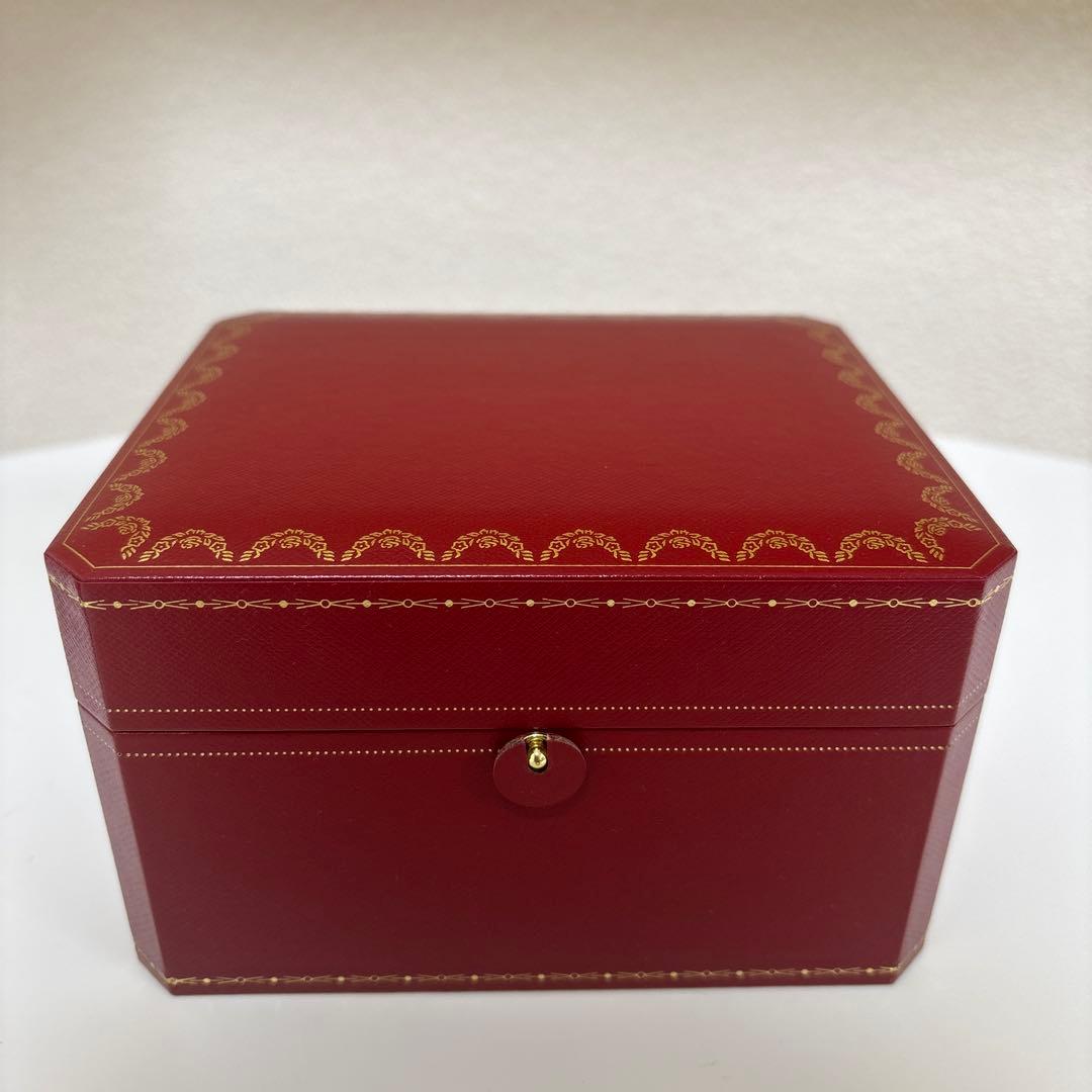 【美品】Cartier レッドレザーボックス