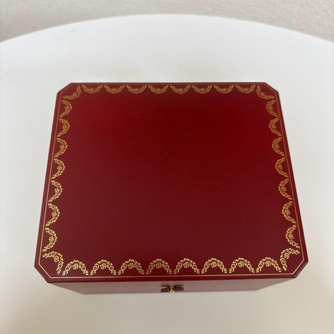 【美品】Cartier レッドレザーボックス