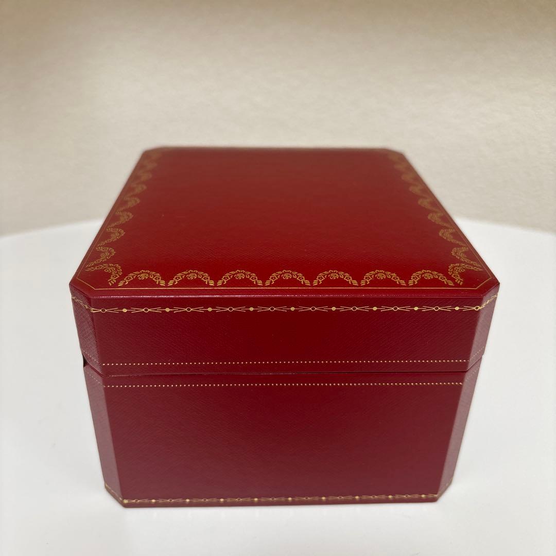 【美品】Cartier レッドレザーボックス