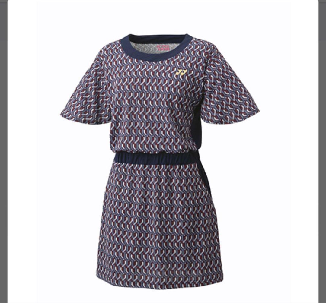 テニスウェア 20804 ネイビー　ワンピース