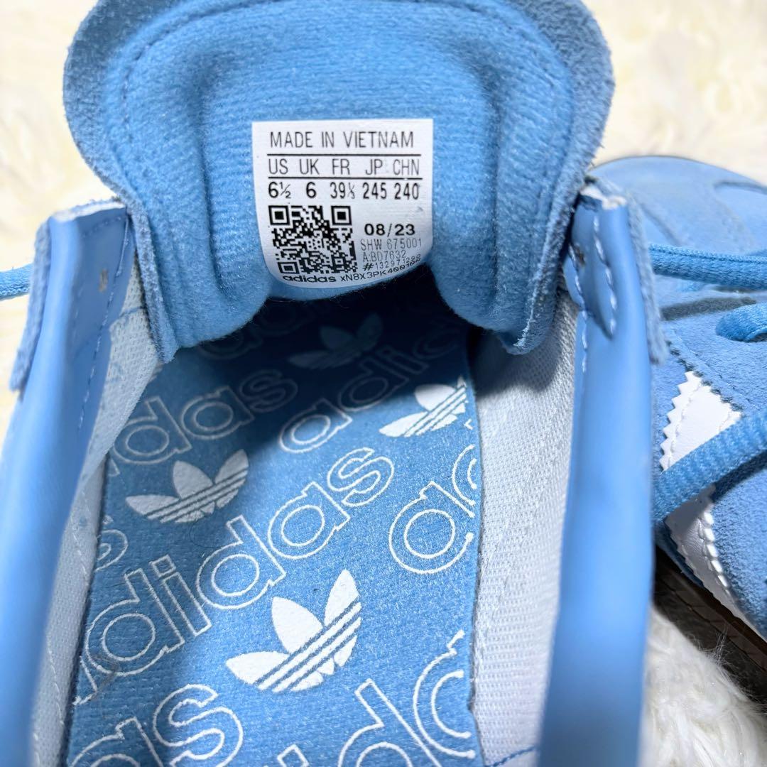 adidas ハンドボールスペツィアル　24.5 ライトブルー アディダス