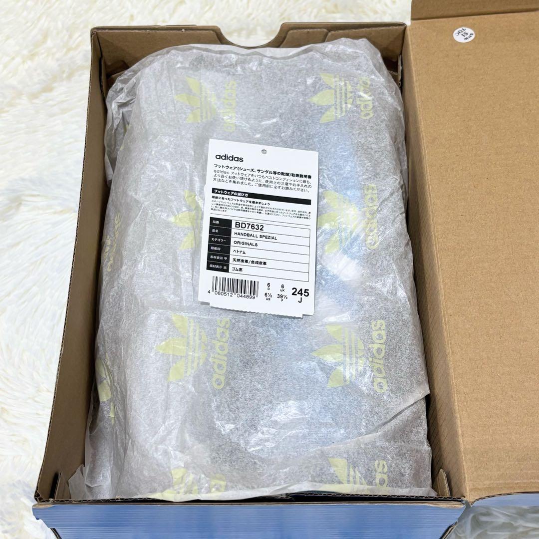 adidas ハンドボールスペツィアル　24.5 ライトブルー アディダス