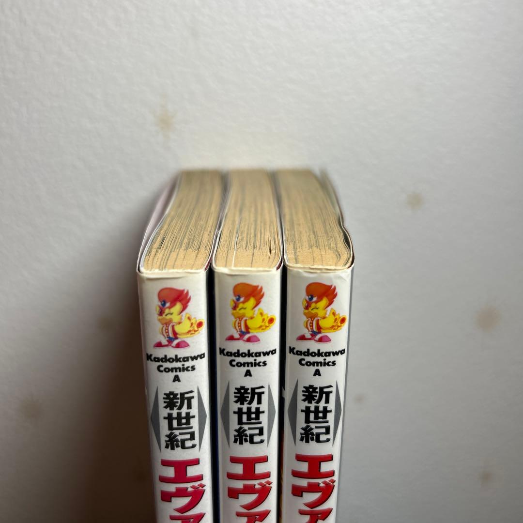 初版 新世紀エヴァンゲリオン 1巻 2巻 3巻 3冊セット 貞本義行