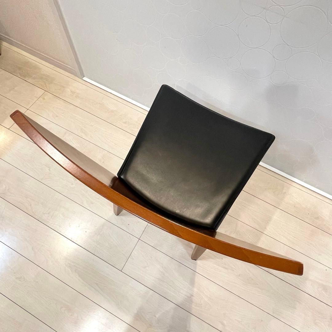 【Calligaris】イタリア製 ダイニングチェア 本革 木製チェア 椅子