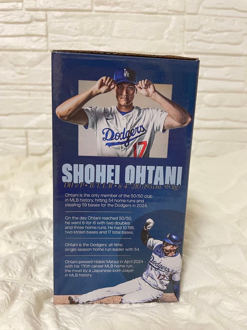 【新品未使用】大谷翔平50/50ボブルヘッド スタジアム配布品