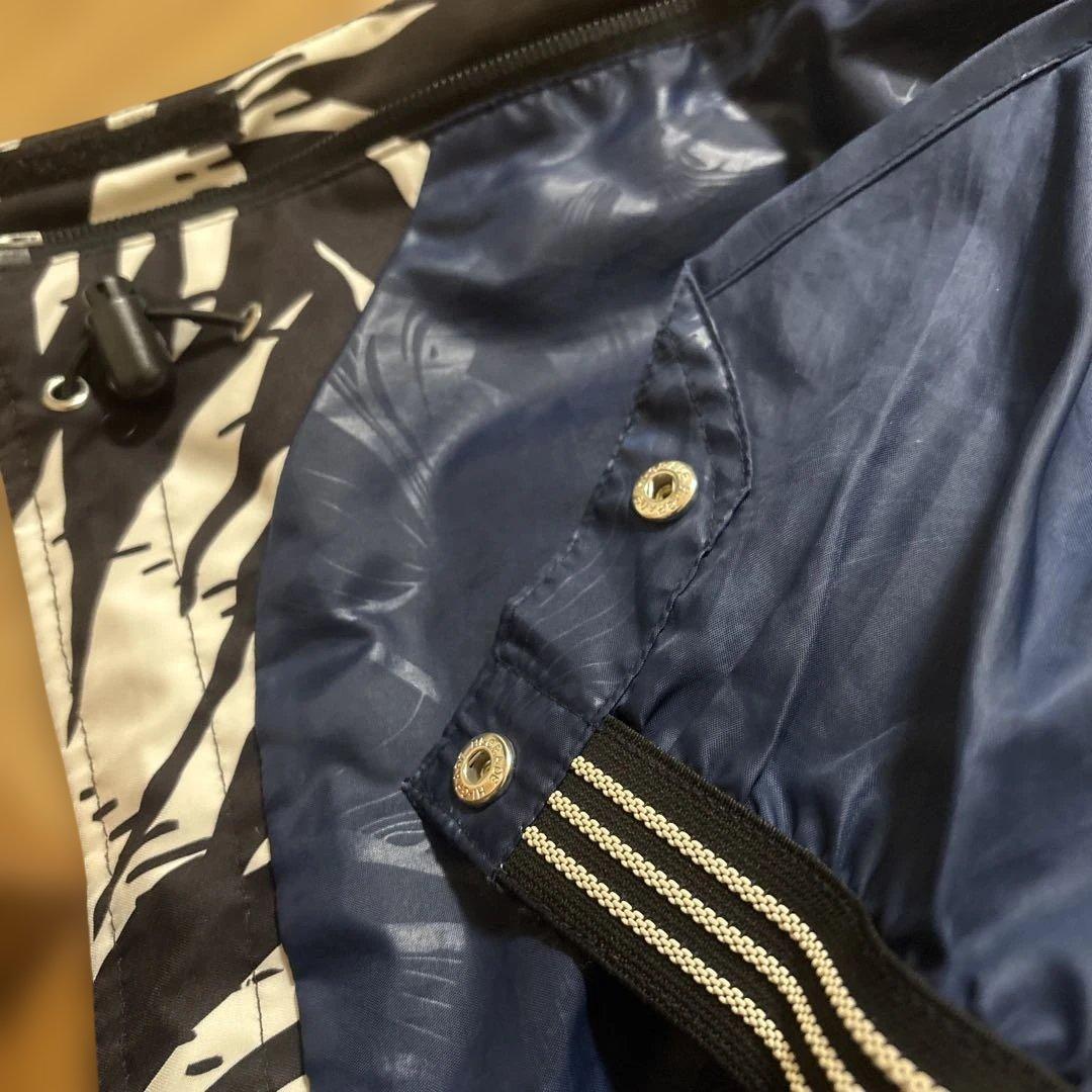 スノボスキーウェア　上　白黒　Lサイズ　撥水加工済み