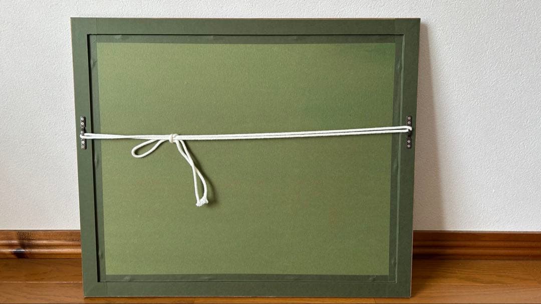 佐野せいじ 木版画 【午後の雪】 真作