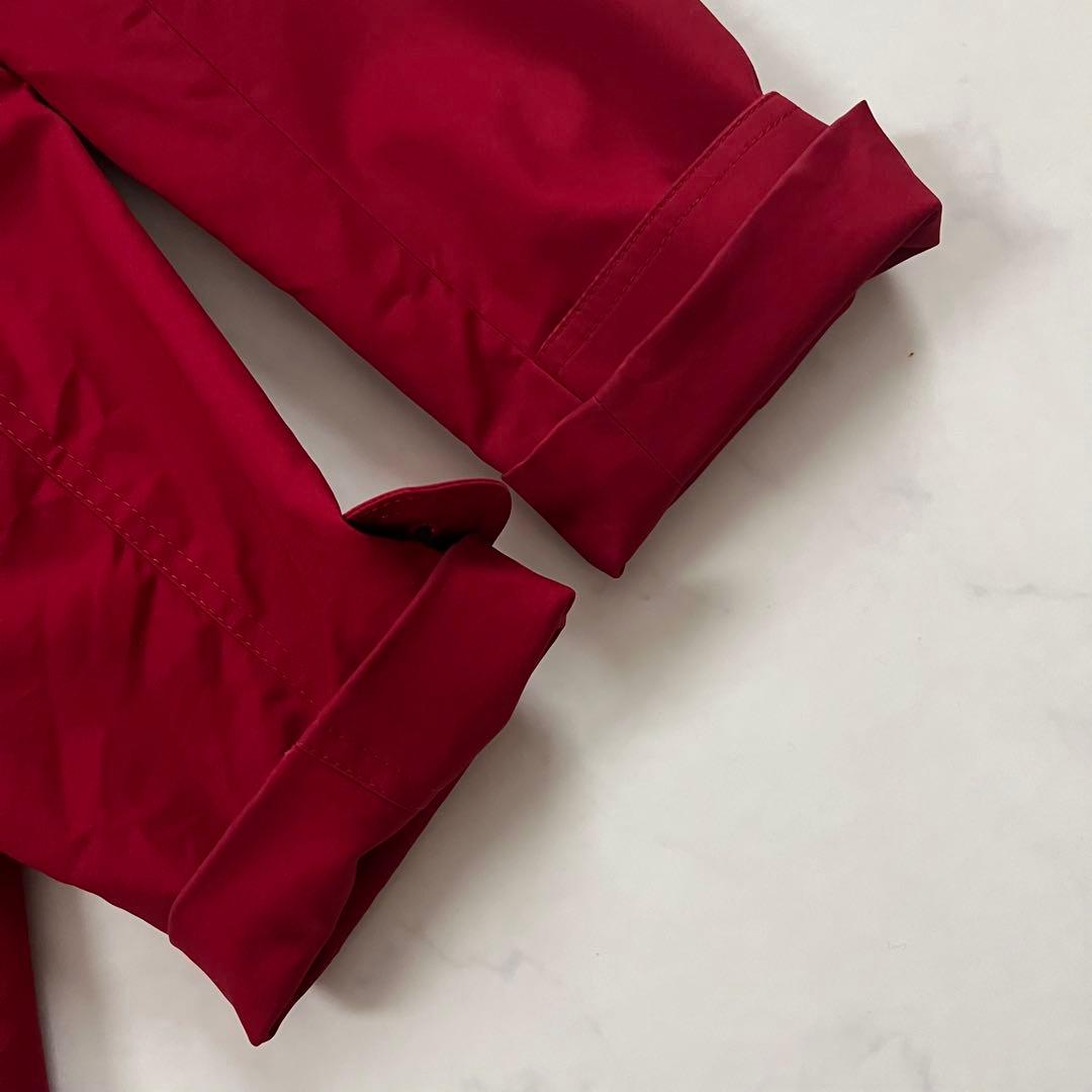 バーバリーロンドン ステンカラーコート　2WAY ライナー付　赤　11号