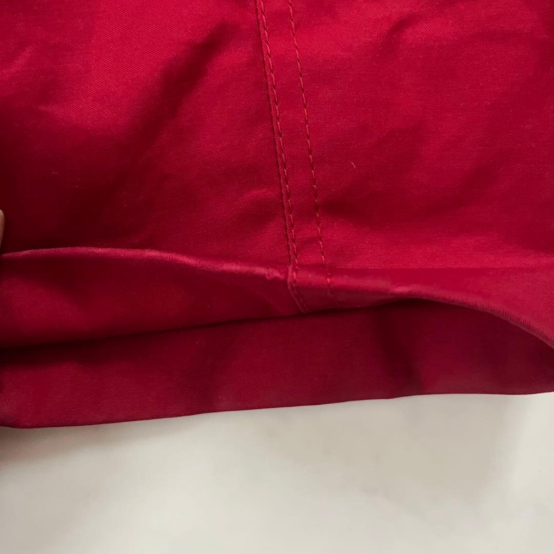 バーバリーロンドン ステンカラーコート　2WAY ライナー付　赤　11号