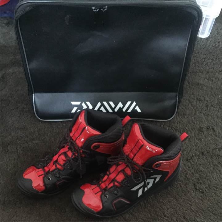 ダイワ Daiwa スパイクシューズ シューズボックス 美品