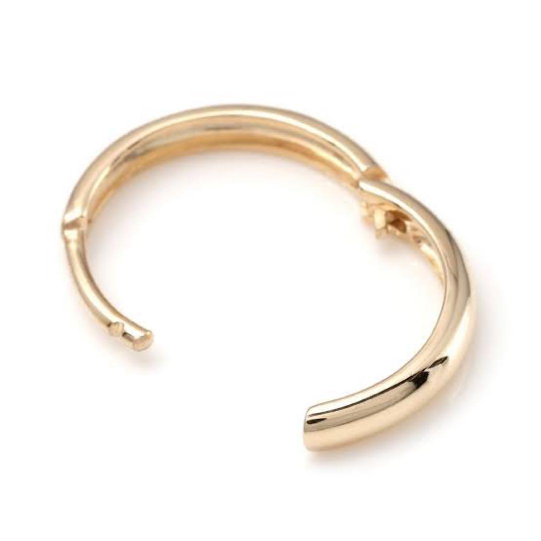 AVALANCHE ゴールドメッキ 片耳用フープピアス